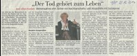 Presse 201712 Der Tod Gehört Zum Leben